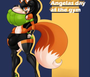 comic Angelas Day At The Gym