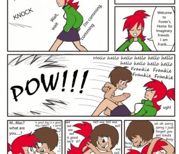 comic Fosters Home for Imaginary Friends - Colored