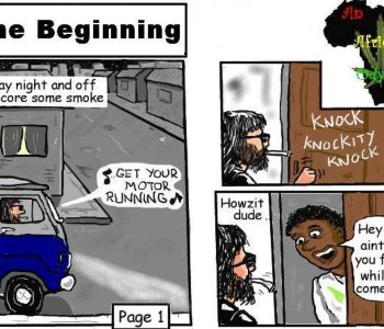 comic African Odyssey