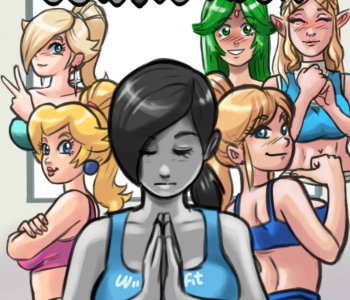 comic Wii fit xXx