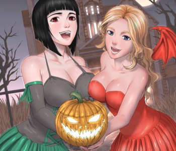 comic The Night of Halloween