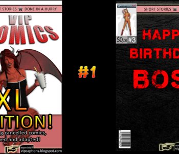 comic Happy Birthday, Boss