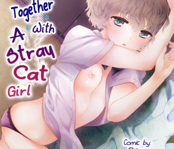 comic Living Together with A Stray Cat Girl