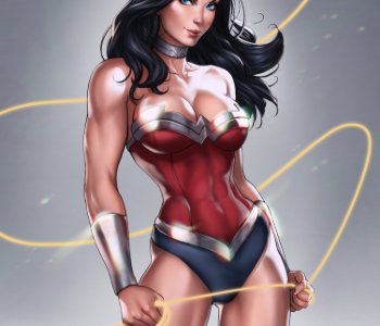 comic Wonder Woman from Batman Artwork Collection