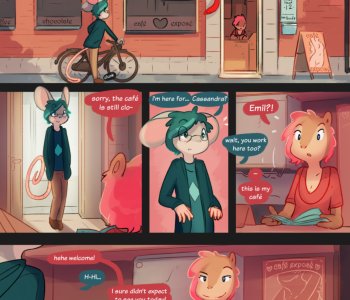 Cafe Expose Porn Comics