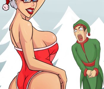 comic Merry Christmas