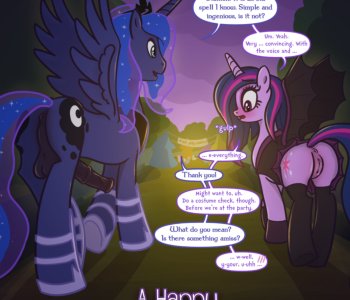 comic A Happy Nightmare Night