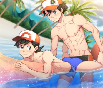 comic Pokemon Lets go - Red X Chase