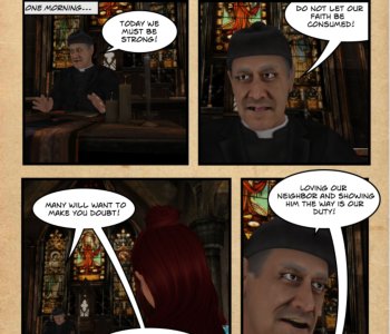 comic Testing the Faith