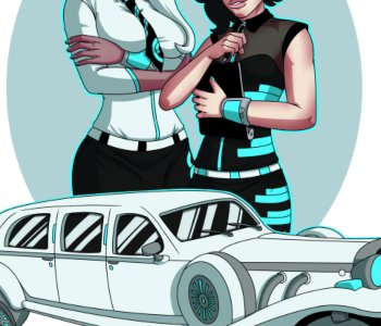 comic Office Romance - Limo Ride