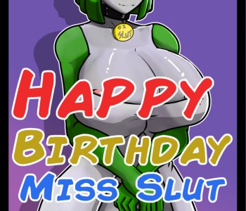 comic Happy Birthday Miss Slut!