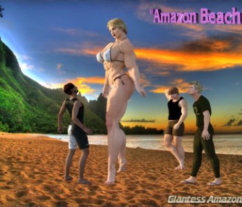 comic Amazon Beach