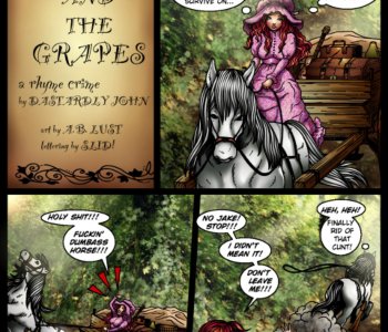 comic Foxy and the grapes