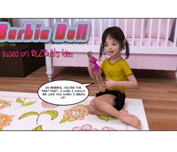 comic Barbie Doll