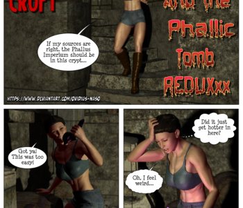 comic Lara Croft & The Phallic Tomb Reduxxx