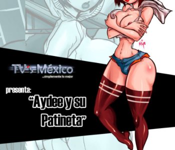 comic Aydee y su patineta - Spanish