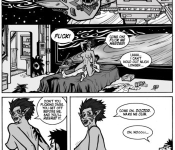 comic The Black Comet Pirates - Up in Smoke