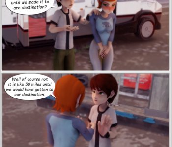 comic Ben 10 Gwen get the right kind of cock