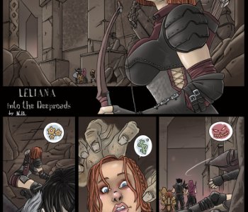 comic Leliana - Into The Deeproads