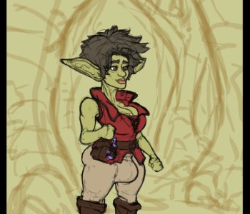 comic Futa Goblin Alchemist