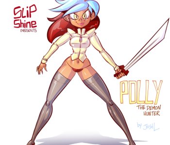 comic Polly - The Demon Hunter