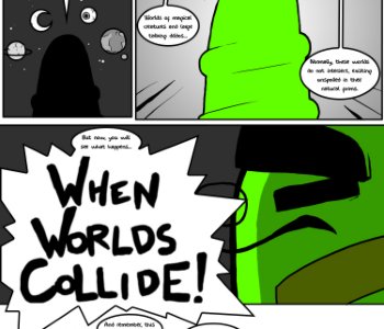 comic When Worlds Collide