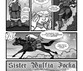 comic Sister Wulfia Focka