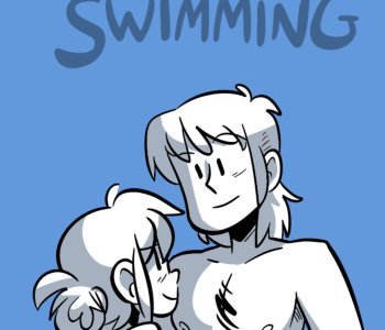 comic Gone Swimming