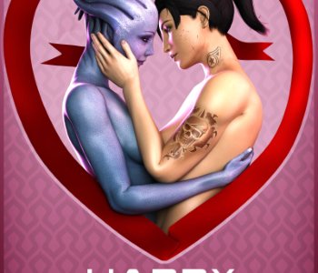 comic Happy Valentines