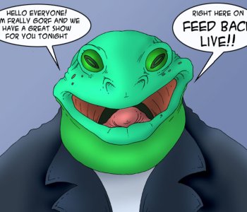comic Frog Chat Show