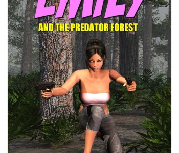 comic Emily and the Predator Forest