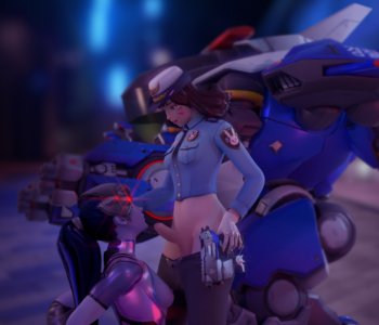 comic DVa officier