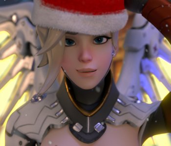 comic Mercy Xmas