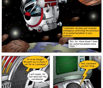 comic Lorna Space Encounter