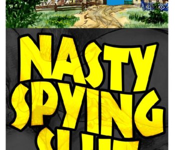 comic Nasty Spying Slut