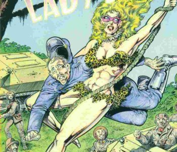 comic Domino Ladys Jungle Adventure