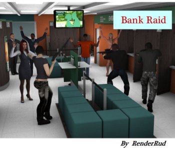 comic Bank Raid