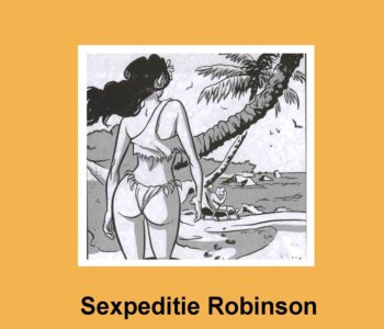 comic Sexpeditie Robinson - Dutch