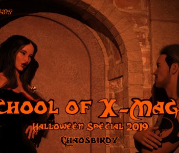 comic School of X-Magic - Halloween Special 2019