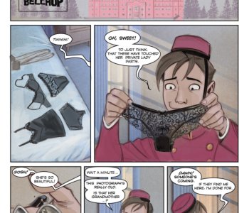 comic The Lady and The Bellhop