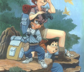 comic Goof Troop - Peggy Cums Camping