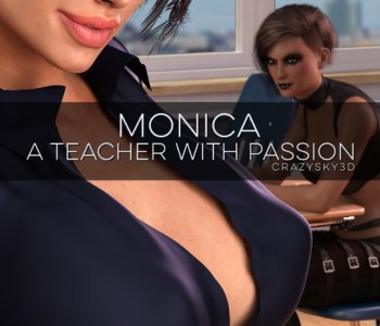 comic Monica a Teacher with Passion