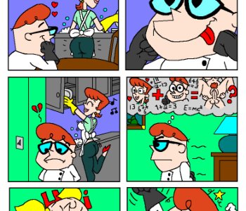 comic Dexter's laboratory - Clonalicious baby