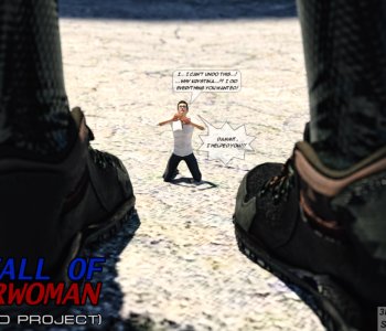 comic The Fall of Superwoman