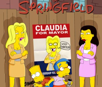 comic Claudia - Conquest of Springfield