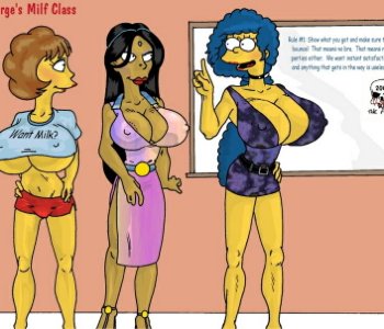 comic Marge's Milf Class