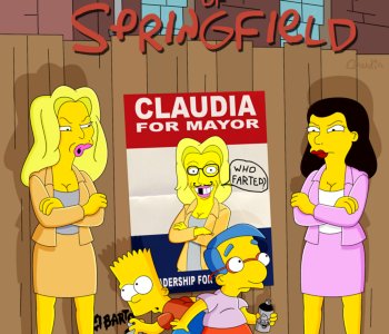 comic Claudia - Conquest of Springfield