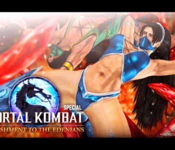 comic Mortal Kombat - Punishment To The Edenians