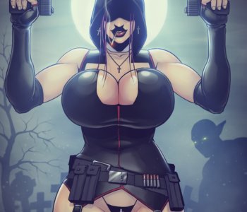 comic Battle Nun Veronica - Cemetary Nightmare