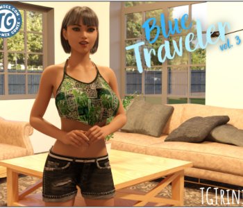 comic Blue Traveler